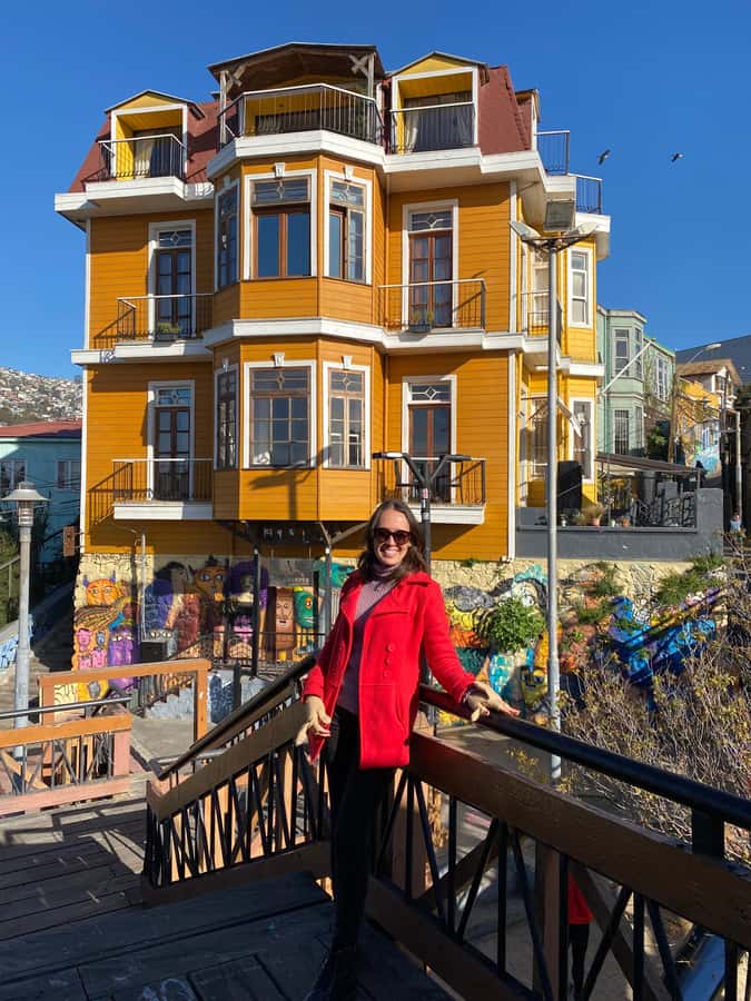 Santiago: Vina Del Mar, Valparaiso, Casablanca & Reñaca Tour - The return through Via Las Palmas