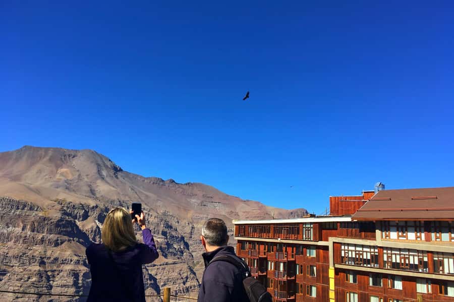Sunset over the Andes Mountains - The first viewpoint and the value of stopping