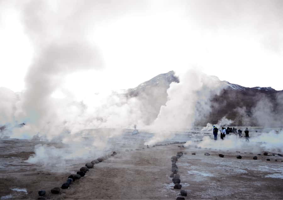 Tatio Gayser - Tour : San Pedro de Atacama - Chile - Sunrise at the Tatio Geysers