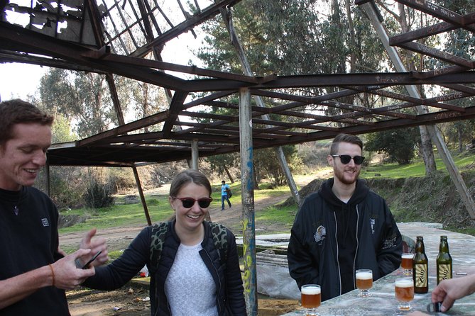 The Beer Trekking - The first tasting beside an unusual landmark