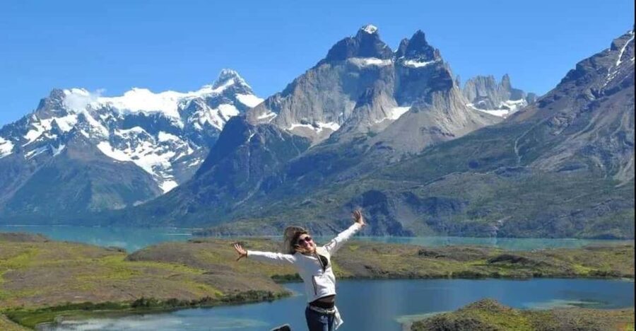 Torres del Paine Day Trip from El Calafate - Walking to Salto Grande at Puerto Pudeto