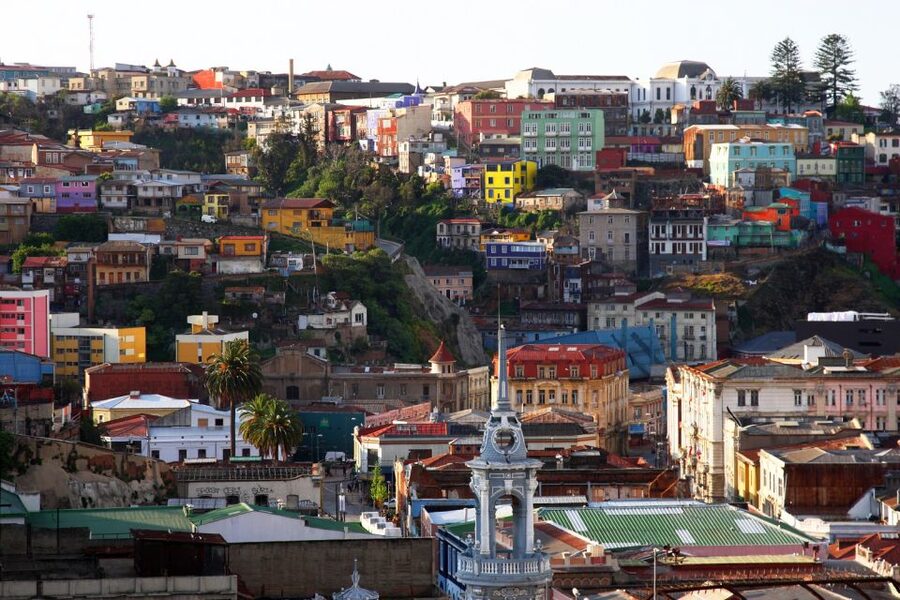 Valparaiso 4-Hour City Tour by Van and Funicular - Starting above the city at Cerro Florida