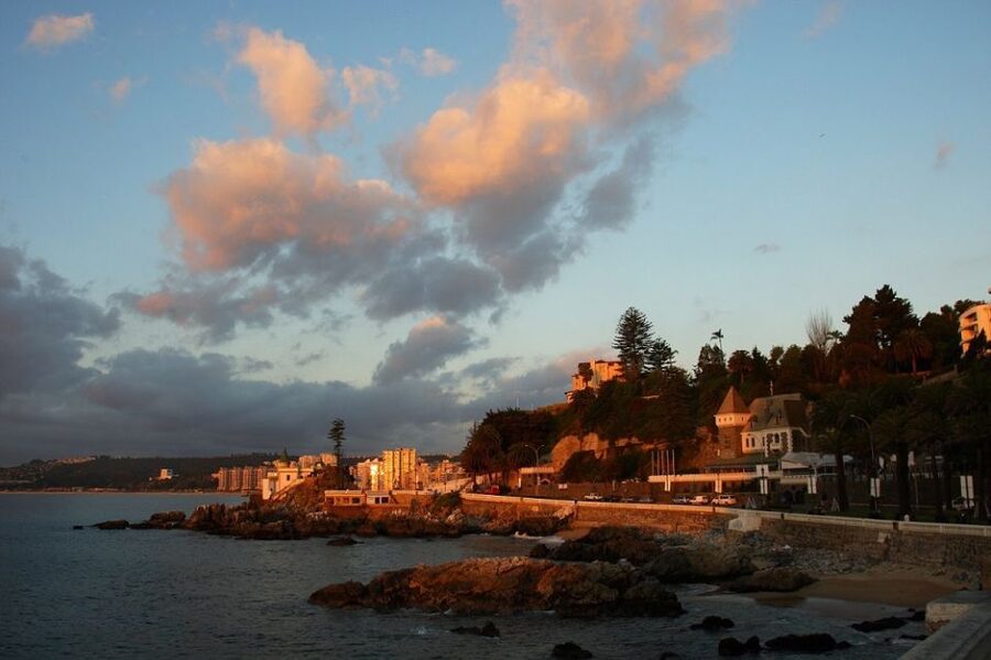 Viña del Mar and Reñaca 4-Hour Pacific Coast Tour - The flower clock near Caleta Abarca